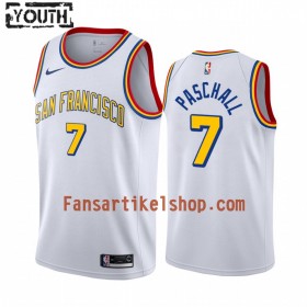 NBA Golden State Warriors Trikot Eric Paschall 7 Nike 2019-2020 Classic Edition Swingman - Kinder